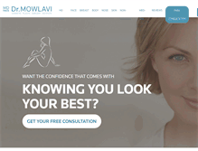 Tablet Screenshot of drmowlavi.com